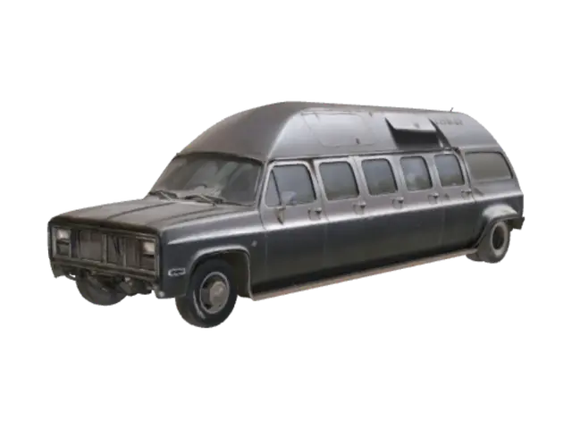 3D model for Abandoned High-Roof Camper Van
