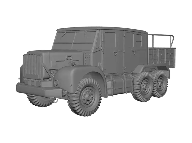 3D model for Rusting Workhorse