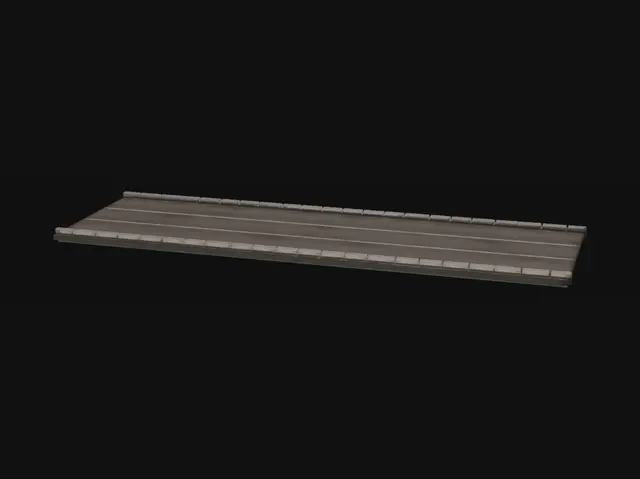 3D model for Narrow Bridge Over Quiet Water