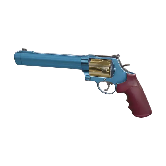 3D model for Ornate 50 Cal Revolver