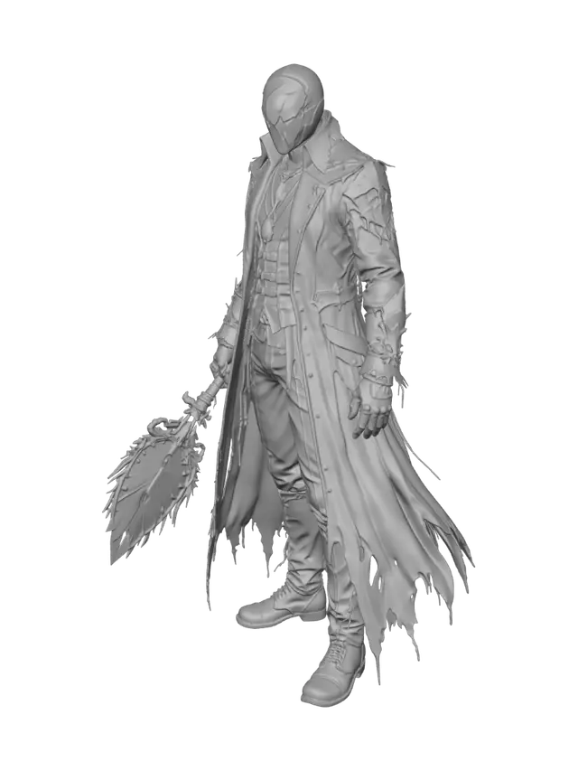 3D model for The Shattered Warden