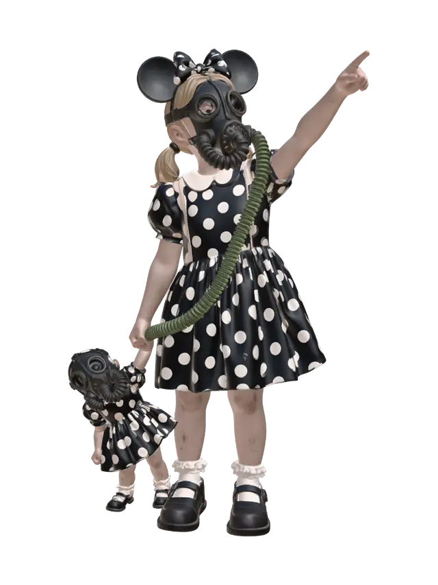 3D model for Gas Mask Minnie