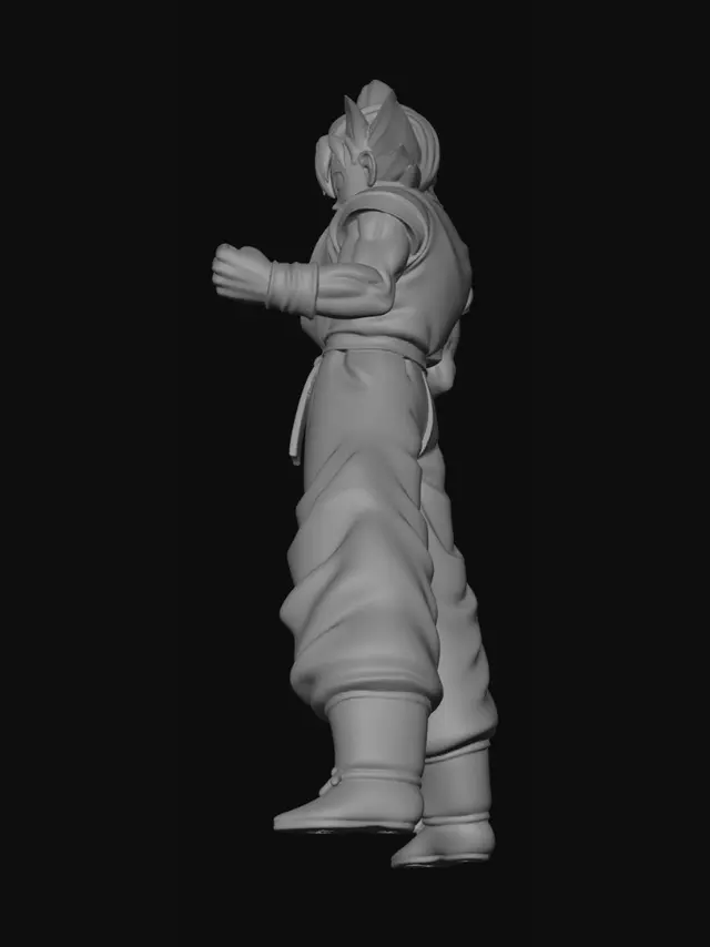 3D model for Goku in Orange Gi