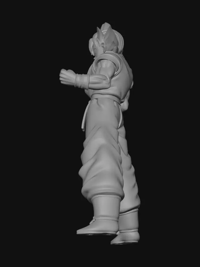 3D model for Goku in Orange Gi