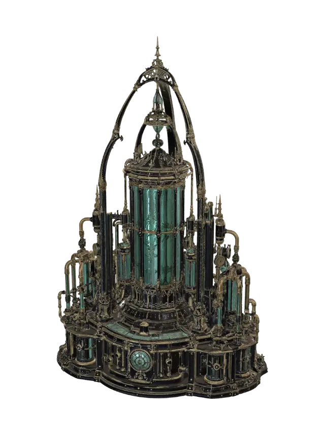 3D model for Verdigris Engine