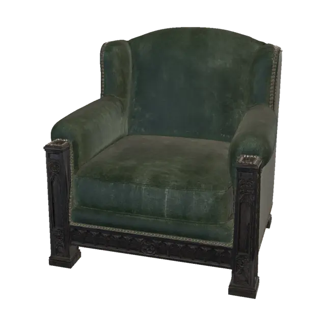 3D model for Emerald Velvet Throne