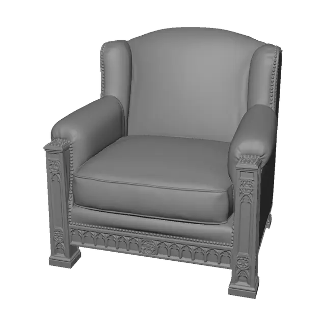 3D model for Emerald Velvet Throne