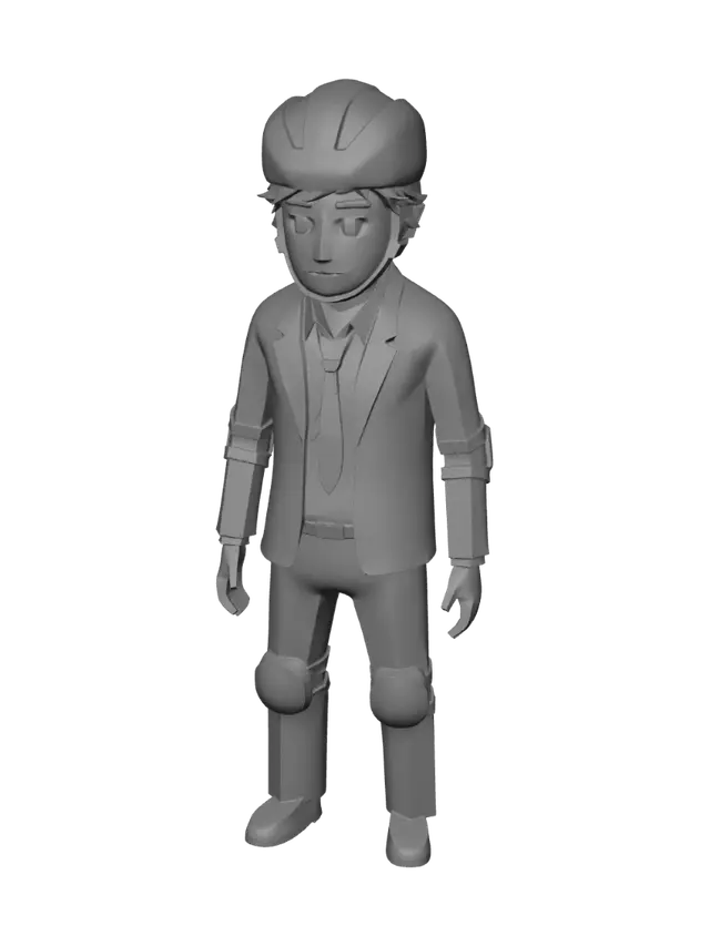 3D model for Corporate Cyclist