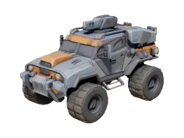 3D model for Armored Recon Rover