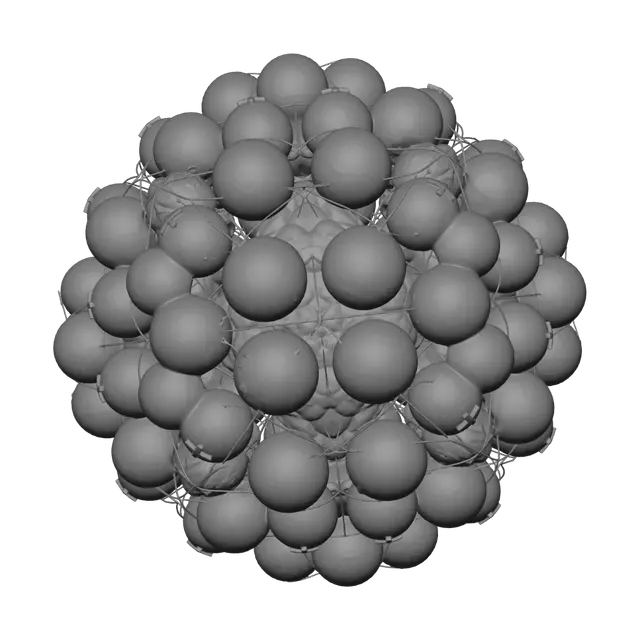 3D model for Atomic Nucleus