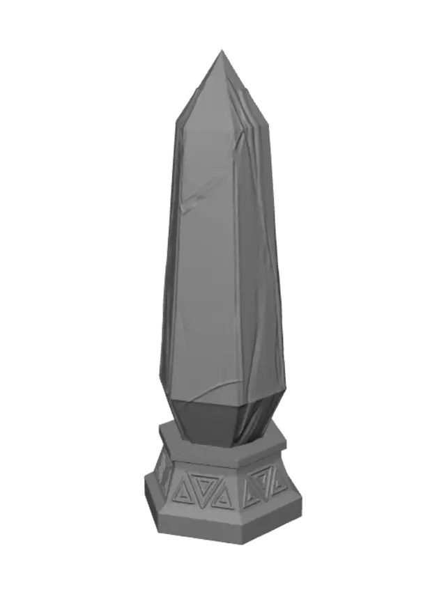 3D model for Emerald Obelisk