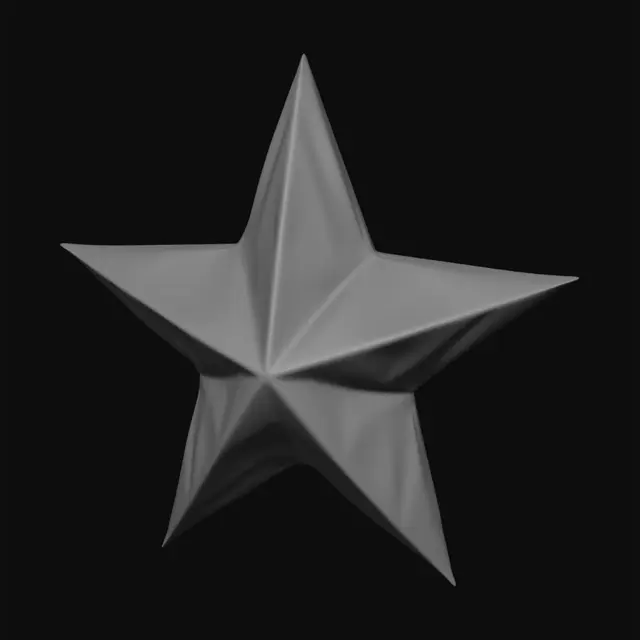 3D model for Golden Star