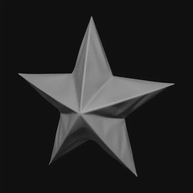 3D model for Golden Star
