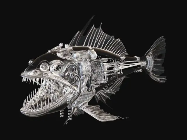 3D model for Clockwork Fish