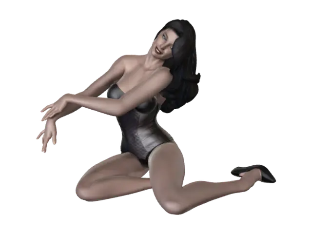 3D model for Velvet Serenade