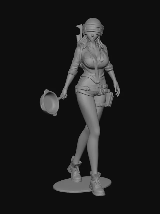 3D model for Frying Pan Survivor