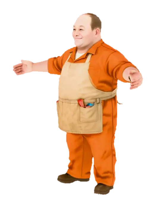 3D model for Portrait of the Happy Artisan
