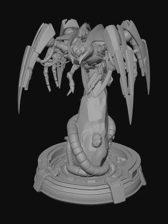 3D model for Canoptek Wraith Deployment Reference Sheet