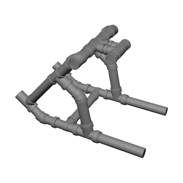 3D model for Pipe Frame