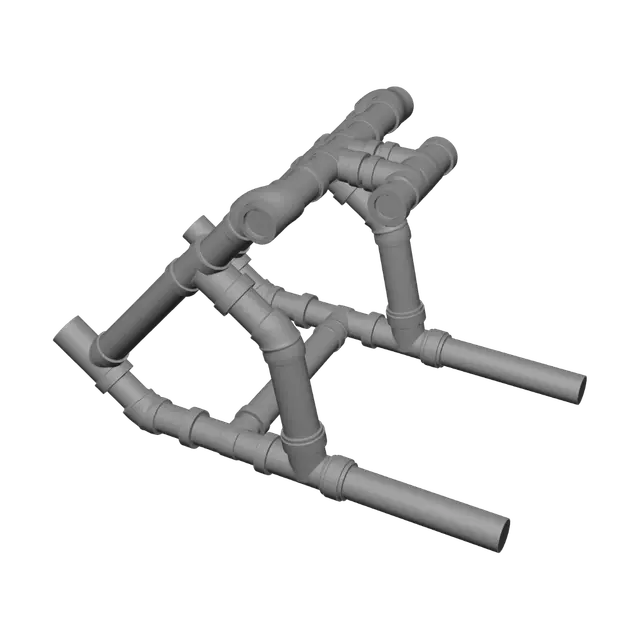 3D model for Pipe Frame