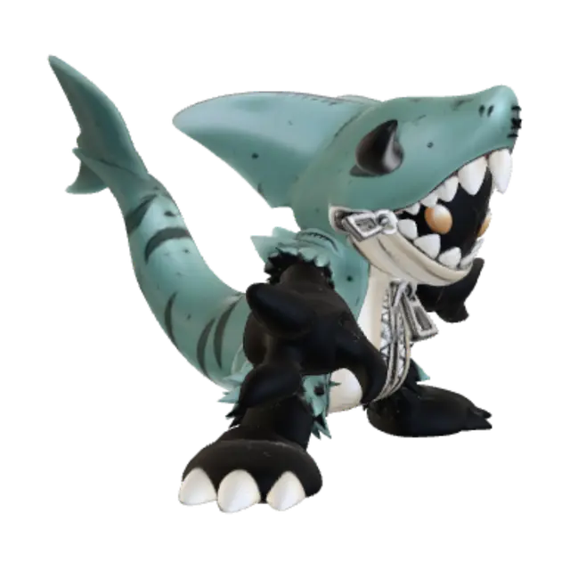 3D model for Zipper Shark