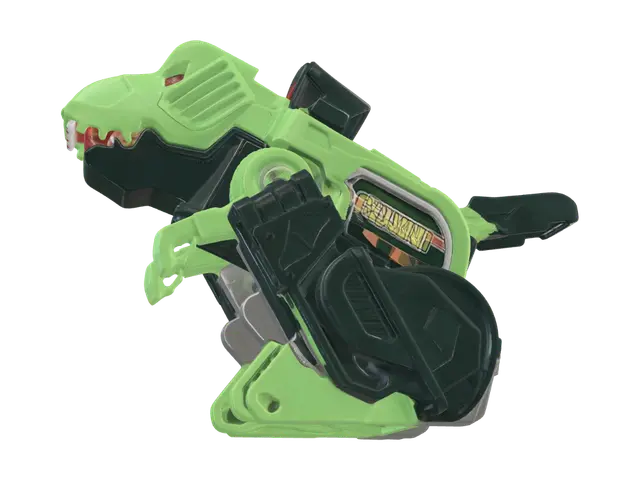 3D model for Green Claw Dino