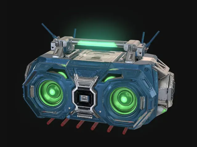 3D model for gundam boom box spaceship