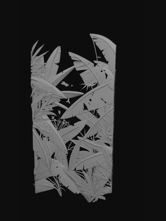 3D model for Tropical Mirage