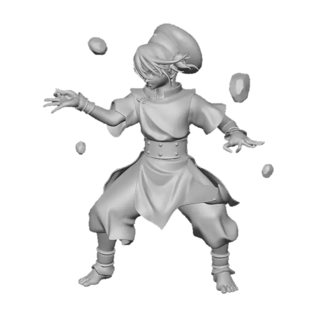 3D model for Earthbender's Resolve