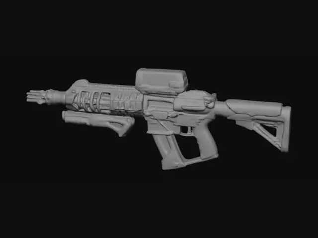 3D model for Neon Xenos AR-9 Blaster