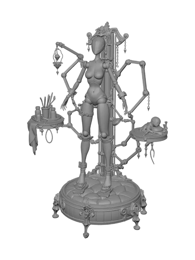 3D model for Velvet Marionette