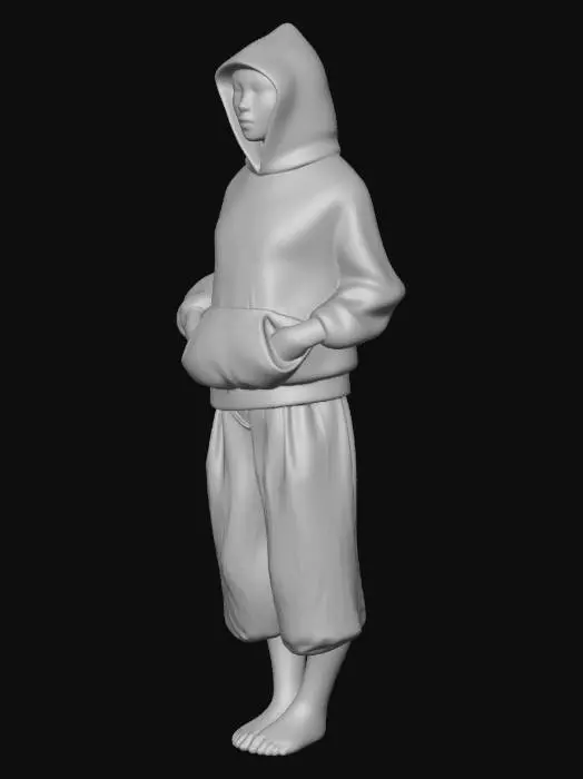 3D model for Blue Solitude