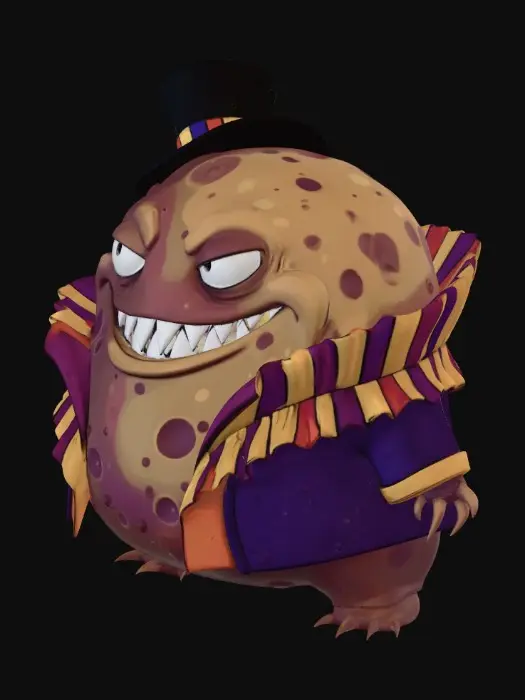 3D model for Dapper Spud