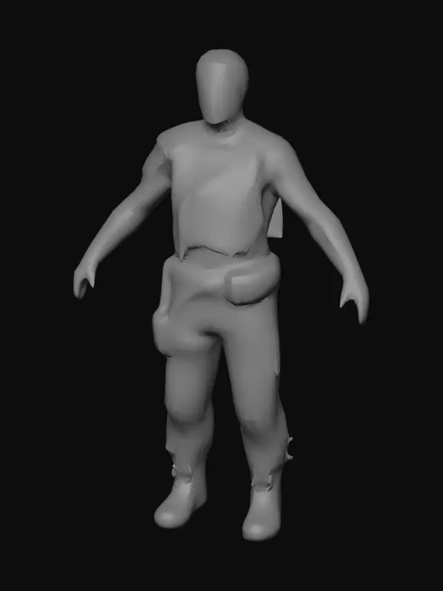 3D model for postApocSurvivor
