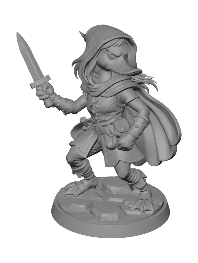 3D model for Duck Knight