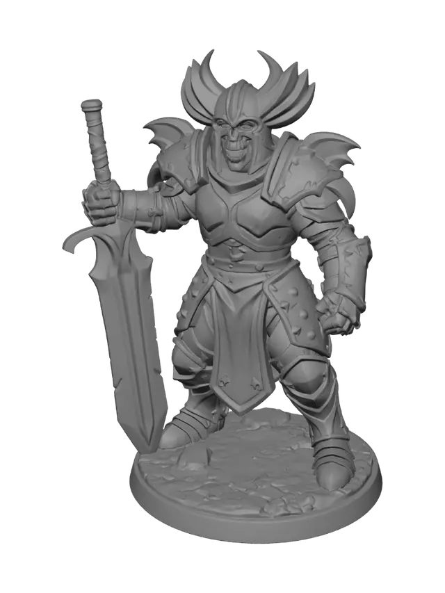 3D model for Lich Knight