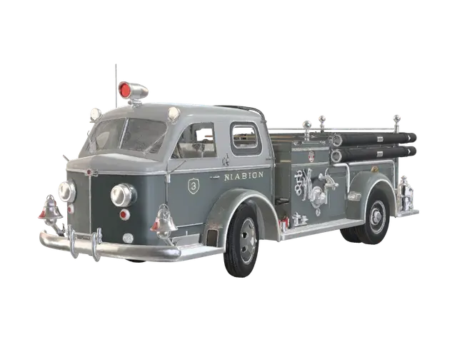 3D model for Marion Vintage Fire Engine