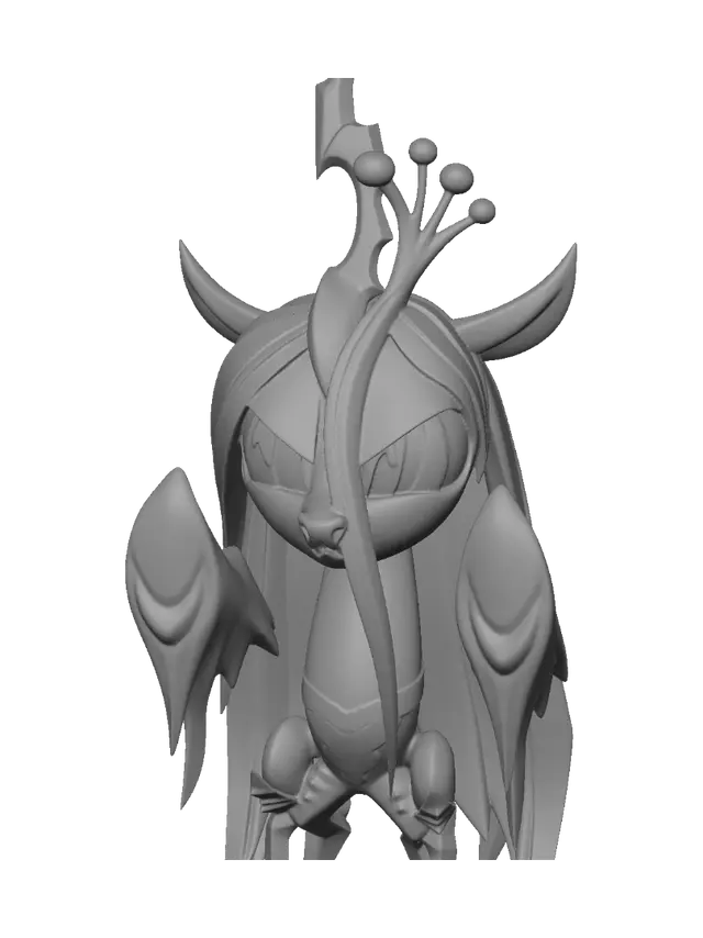 3D model for Королева Крисалис