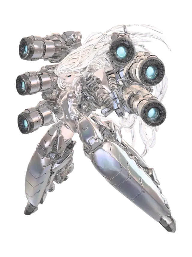 𝔈𝔭𝔥𝔢𝔪𝔢𝔯𝔞𝔩 - Angels 3D model, vytvořený pomocí AI