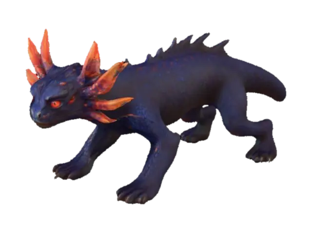 Axolotl Guardian - Panter 3D model, vytvořený pomocí AI
