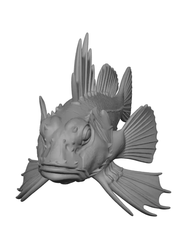 3D model for Leviathan of the Gloom Reef