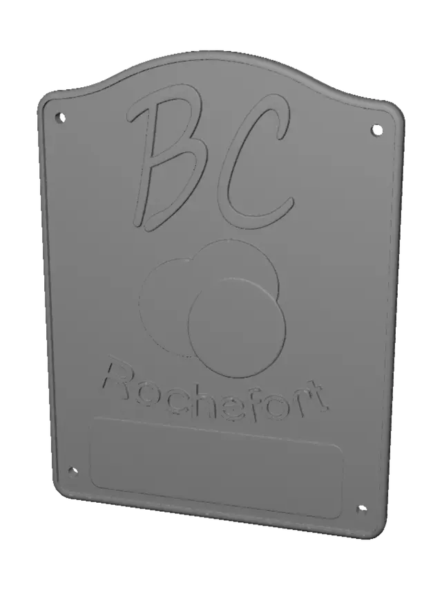 3D model for Rochefort BC Sign
