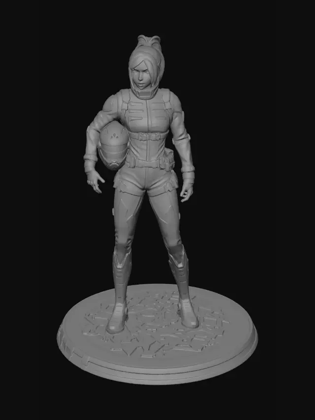 3D model for Crimson Racer at the Pit