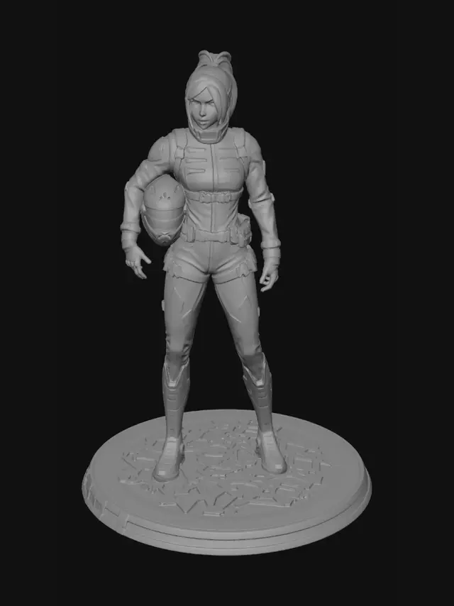 3D model for Crimson Racer at the Pit