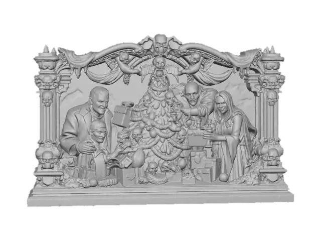 3D model for Monster Holiday Gathering