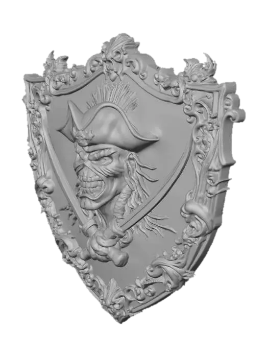 3D model for Pirate's Emblem