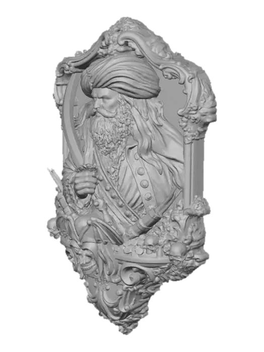 3D model for Barabarossa
