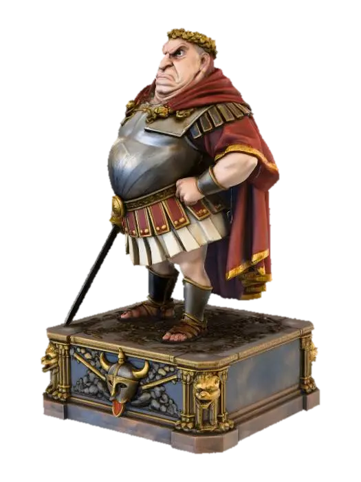 Roman Ispector - Inspector 3D model, vytvořený pomocí AI