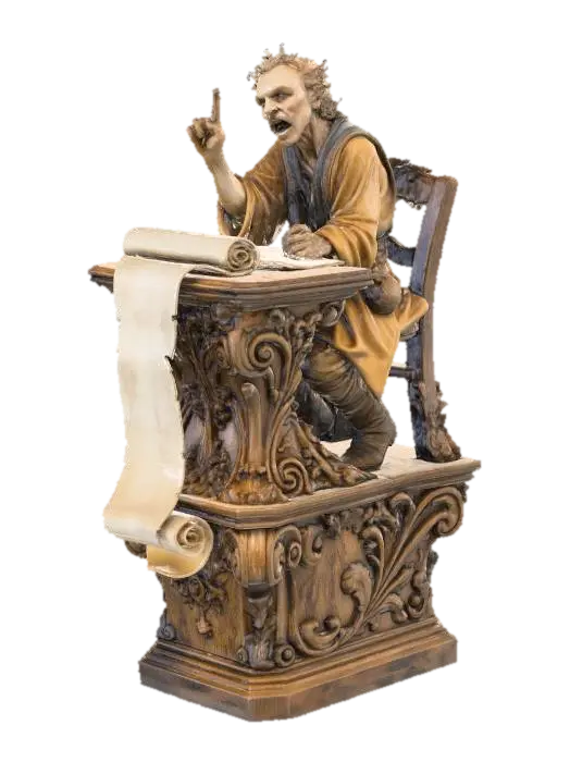 Modello 3D DoblePolemix - Scribe, generato dall’IA