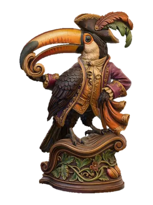 3D model for Aristocratic_Toucan
